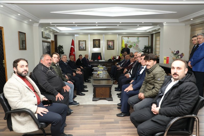 BDDK Başkanı Şahap Kavcıoğlu'undan Başkan Pekmezci'ye Ziyaret