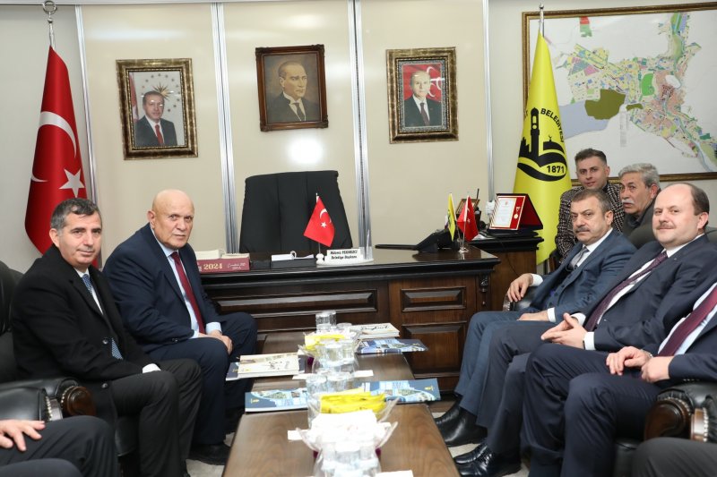 BDDK Başkanı Şahap Kavcıoğlu'undan Başkan Pekmezci'ye Ziyaret