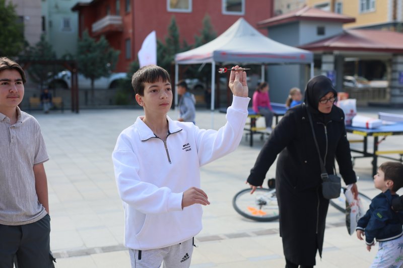 Bayburt’un Kalbi Bugün Sporla Attı, Saray Bahçesinde Spora Doydular