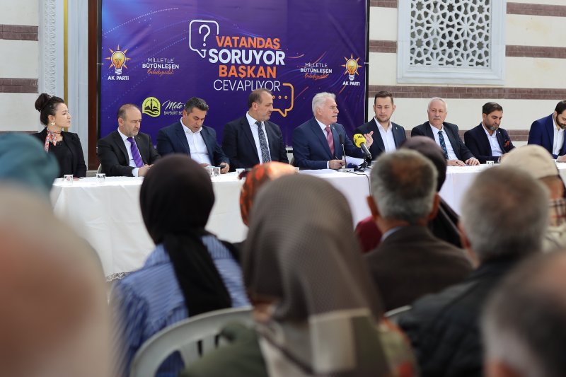 Başkan Memiş, Mahalle Toplantılarında Vatandaşlarla Buluştu
