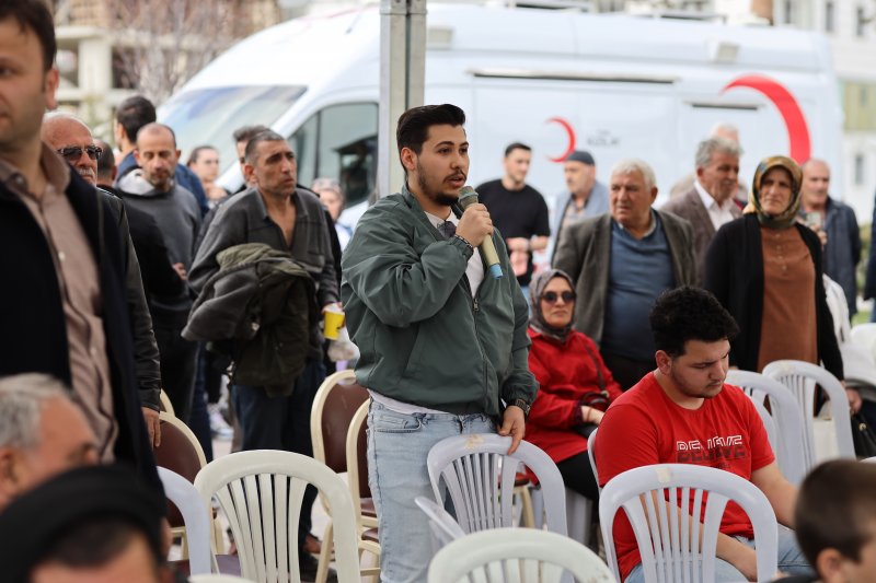 Başkan Memiş, Mahalle Toplantılarında Vatandaşlarla Buluştu