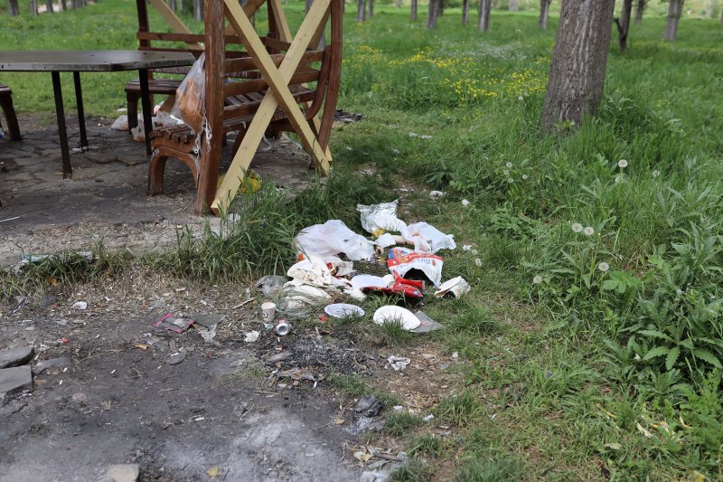 Bayburt'ta Yeni Şehir Parkı Çöplüğe Döndü
