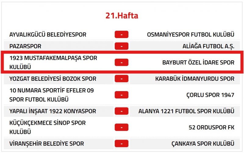 Bayburt Özel İdarespor, Mustafa Kemalpaşaspor’la Karşılaşacak