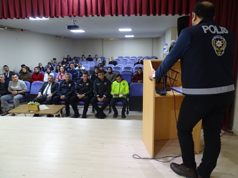 Aydıntepe’de Öğrencilere Suçtan Korunma ve Güvenlik Eğitimi