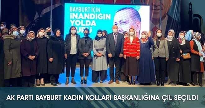 AK Parti Bayburt Kadın Kolları Başkanlığına Çil Seçildi