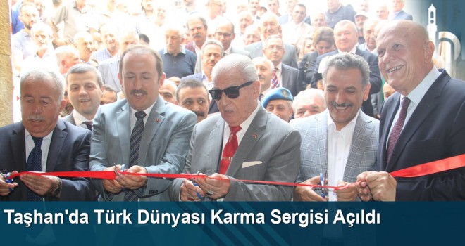 Türksav Türk Dünyası Karma Resim Sergisi Açıldı