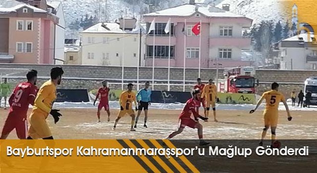 Bayburtspor Kahramanmaraşspor’u Mağlup Gönderdi