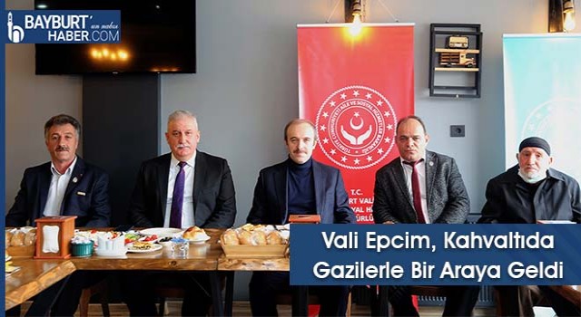 Vali Epcim, Kahvaltıda Gazilerle Bir Araya Geldi