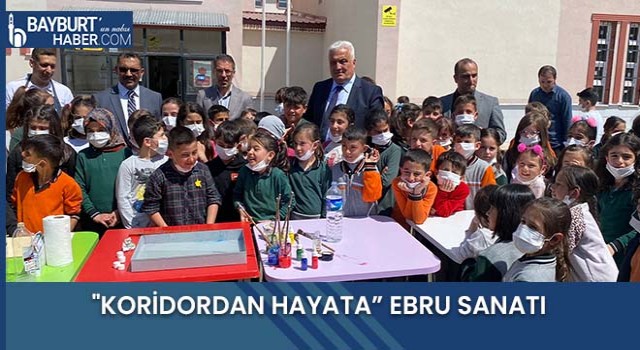 "Koridordan Hayata” Ebru Sanatı