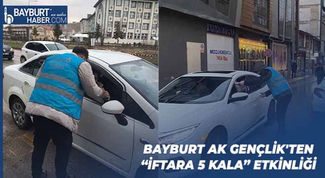 Bayburt AK Gençlik'ten “İftara 5 Kala” Etkinliği