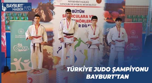 Türkiye Judo Şampiyonu Bayburt’tan