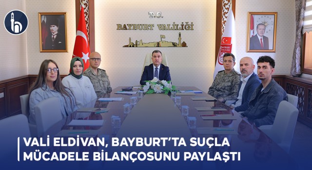 Vali Eldivan, Bayburt’ta Suçla Mücadele Bilançosunu Paylaştı