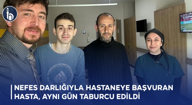 Nefes Darlığıyla Bayburt Devlet Hastanesi’ne Başvuran Hasta, Aynı Gün Taburcu Edildi