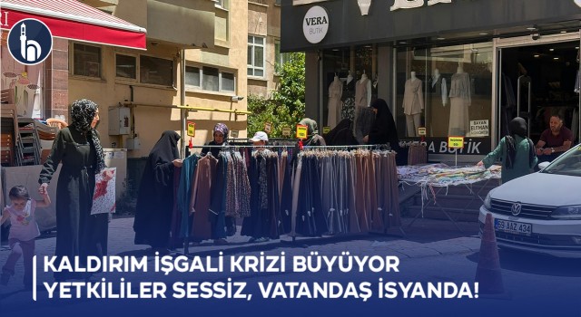 Bayburt'ta Kaldırım İşgali Krizi Büyüyor, Yetkililer Sessiz, Vatandaş İsyanda!