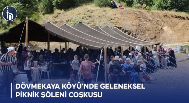 Dövmekaya Köyü’nde Geleneksel Piknik Şöleni Coşkusu