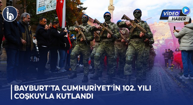 Bayburt’ta Cumhuriyet’in 102. Yılı Coşkuyla Kutlandı