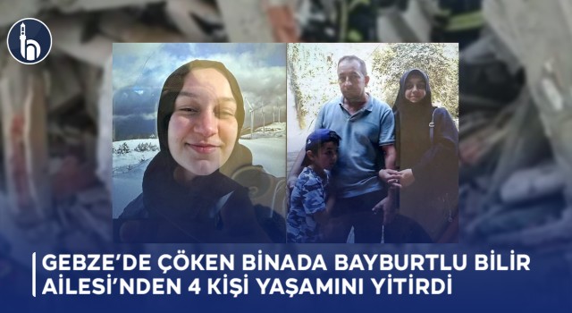 Gebze’de Çöken Binada Bayburtlu Bilir Ailesi’nden 4 Kişi Yaşamını Yitirdi!