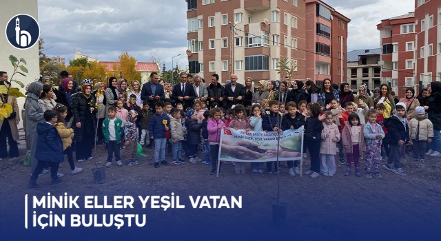 Minik Eller Yeşil Vatan İçin Buluştu
