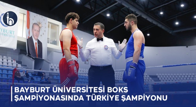 Bayburt Üniversitesi Boks Şampiyonasında Türkiye Şampiyonu