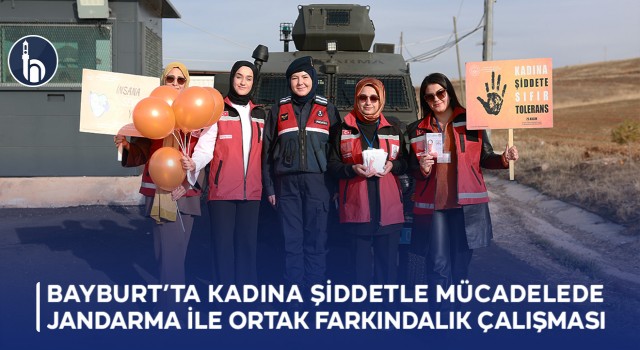 Bayburt’ta Kadına Şiddetle Mücadelede Jandarma İle Ortak Farkındalık Çalışması