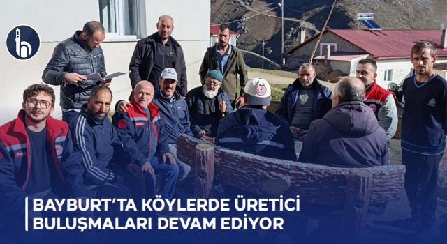 Bayburt’ta Köylerde Üretici Buluşmaları Devam Ediyor