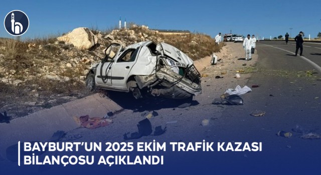 Bayburt’un 2025 Ekim Trafik Kazası Bilançosu Açıklandı