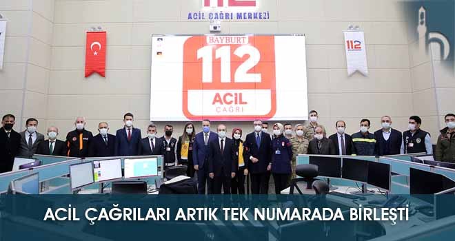 Acil Çağrıları Artık Tek Numarada Birleşti