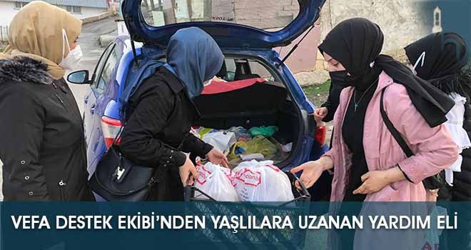 Vefa Destek Ekibi'nden Yaşlılara Uzanan Yardım Eli