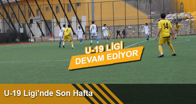 U-19 Ligi'nde Son Hafta