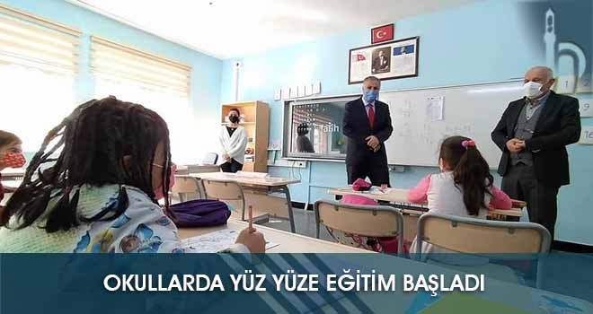 Okullarda Yüz Yüze Eğitim Başladı