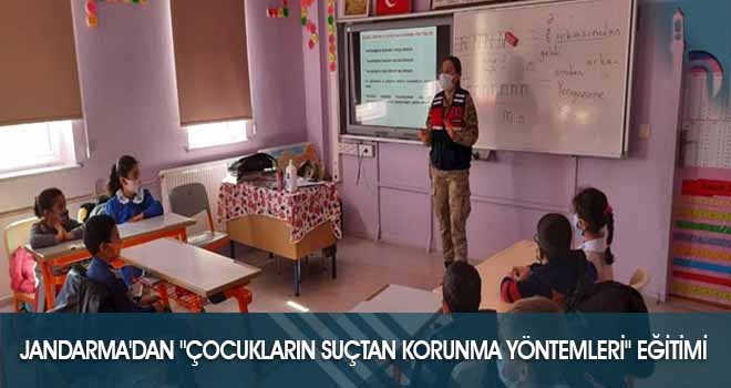 Jandarma'dan "Çocukların Suçtan Korunma Yöntemleri" Eğitimi