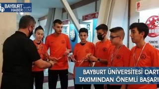 Bayburt Üniversitesi Dart Takımından Önemli Başarı