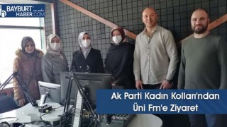 Ak Parti Kadın Kolları'ndan Üni Fm'e Ziyaret