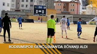 Bodrumspor Gençosman'da Rövanşı Aldı