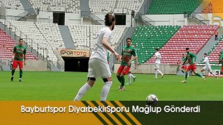 Bayburtspor DiyarbekirSpor'u Mağlup Gönderdi