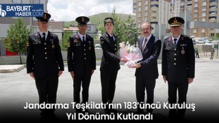 Jandarma Teşkilatı’nın 183’üncü Kuruluş Yıl Dönümü Kutlandı