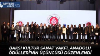 Baksı Kültür Sanat Vakfı, Anadolu Ödülleri’nin Üçüncüsü Düzenlendi