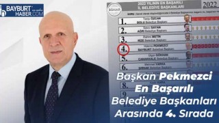 Başkan Pekmezci En Başarılı Belediye Başkanları Arasında 4. Sırada