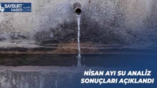 Nisan Ayı Su Analiz Sonuçları Açıklandı