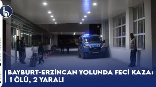 Bayburt-Erzincan Yolunda Feci Kaza: 1 Ölü, 2 Yaralı