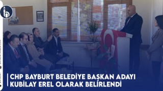 Chp Bayburt Belediye Başkan Adayı Kubilay Erel Olarak Belirlendi