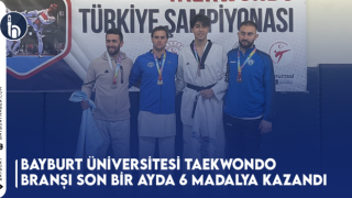 Bayburt Üniversitesi Taekwondo Branşı Son Bir Ayda 6 Madalya Kazandı