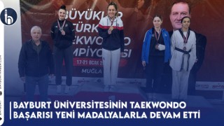 Bayburt Üniversitesinin Taekwondo Başarısı Yeni Madalyalarla Devam Etti