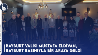 Vali Mustafa Eldivan, Bayburt Basınıyla Bir Araya Geldi