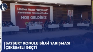 Bayburt Konulu Bilgi Yarışması Çekişmeli Geçti