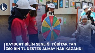 Bayburt Bilim Şenliği TÜBİTAK’tan 360 Bin TL Destek Aldı