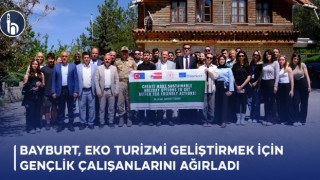 Bayburt, Eko Turizmi Geliştirmek İçin Gençlik Çalışanlarını Ağırladı