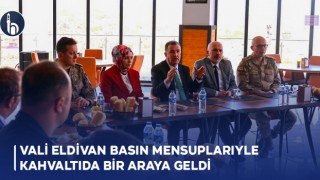 Vali Eldivan Basın Mensuplarıyla Kahvaltıda Bir Araya Geldi