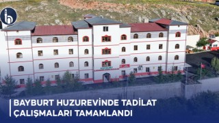 Bayburt Huzurevinde Tadilat Çalışmaları Tamamlandı