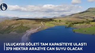 Bayburt Uluçayır Göleti Tam Kapasiteye Ulaştı, 379 Hektar Araziye Can Suyu Olacak